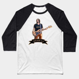 Guitarist John Wick logo Baseball T-Shirt